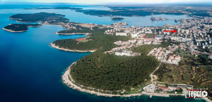 Umgebung, Pula City Apartments f&uuml;r zwei Personen in der N&auml;he des Meeres und des Zentrums, Pula, Istrien, Kroatien Pula